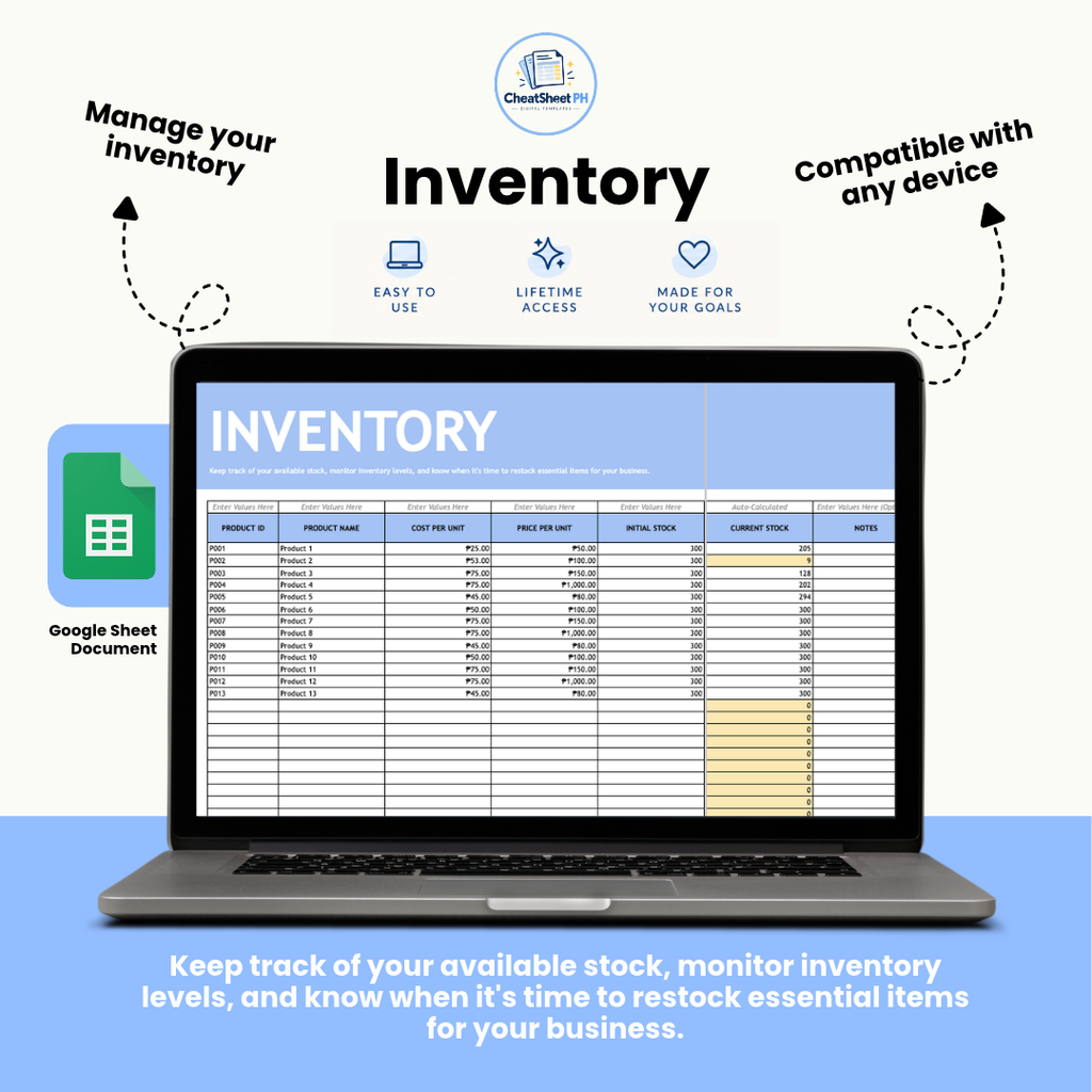 Point of Sale & Inventory Tracker | Sales, Expenses & Profit Dashboard